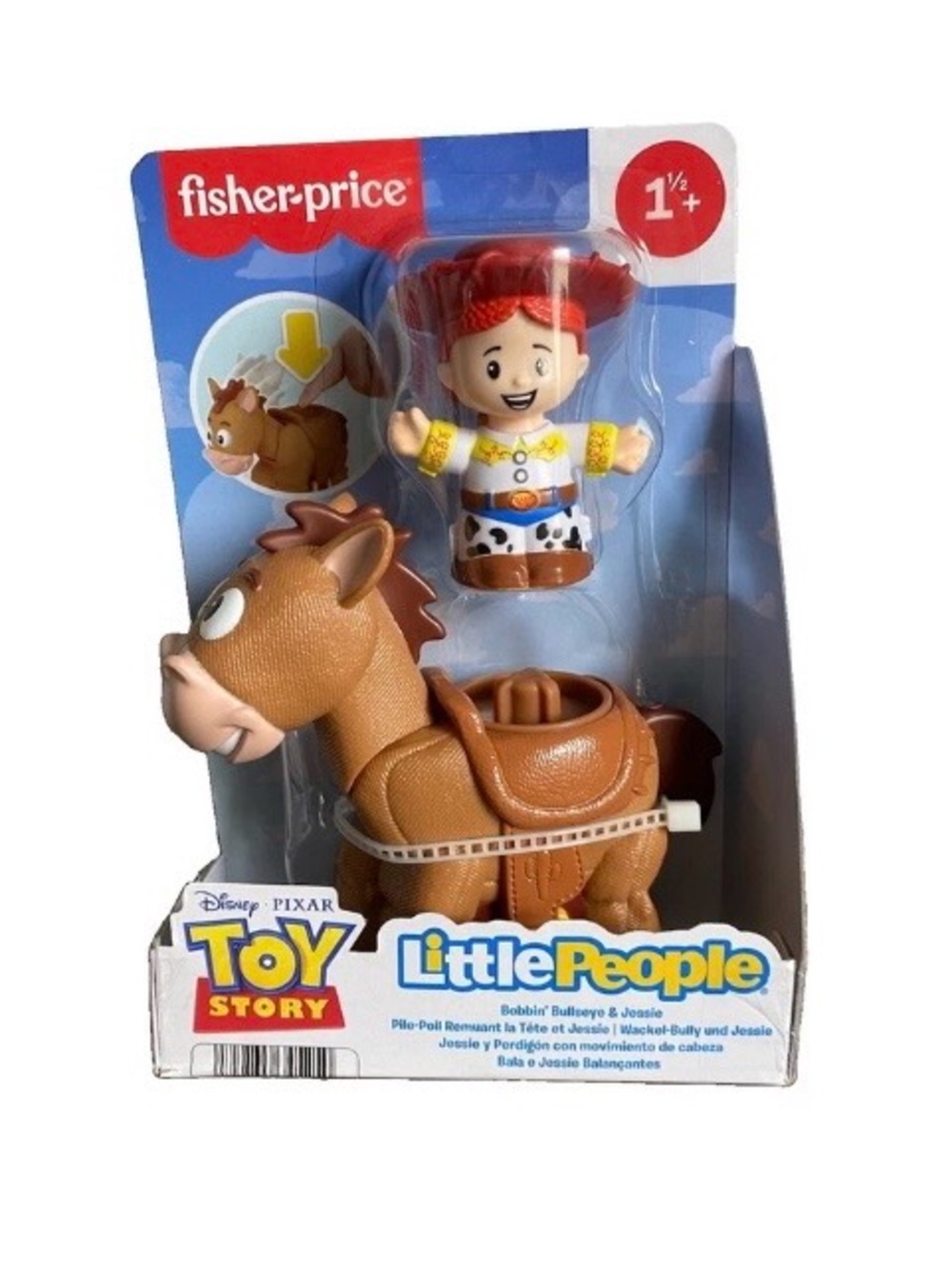 Fisher Price Little People Toy Story
Bobbin Bullseye & Jessie New!